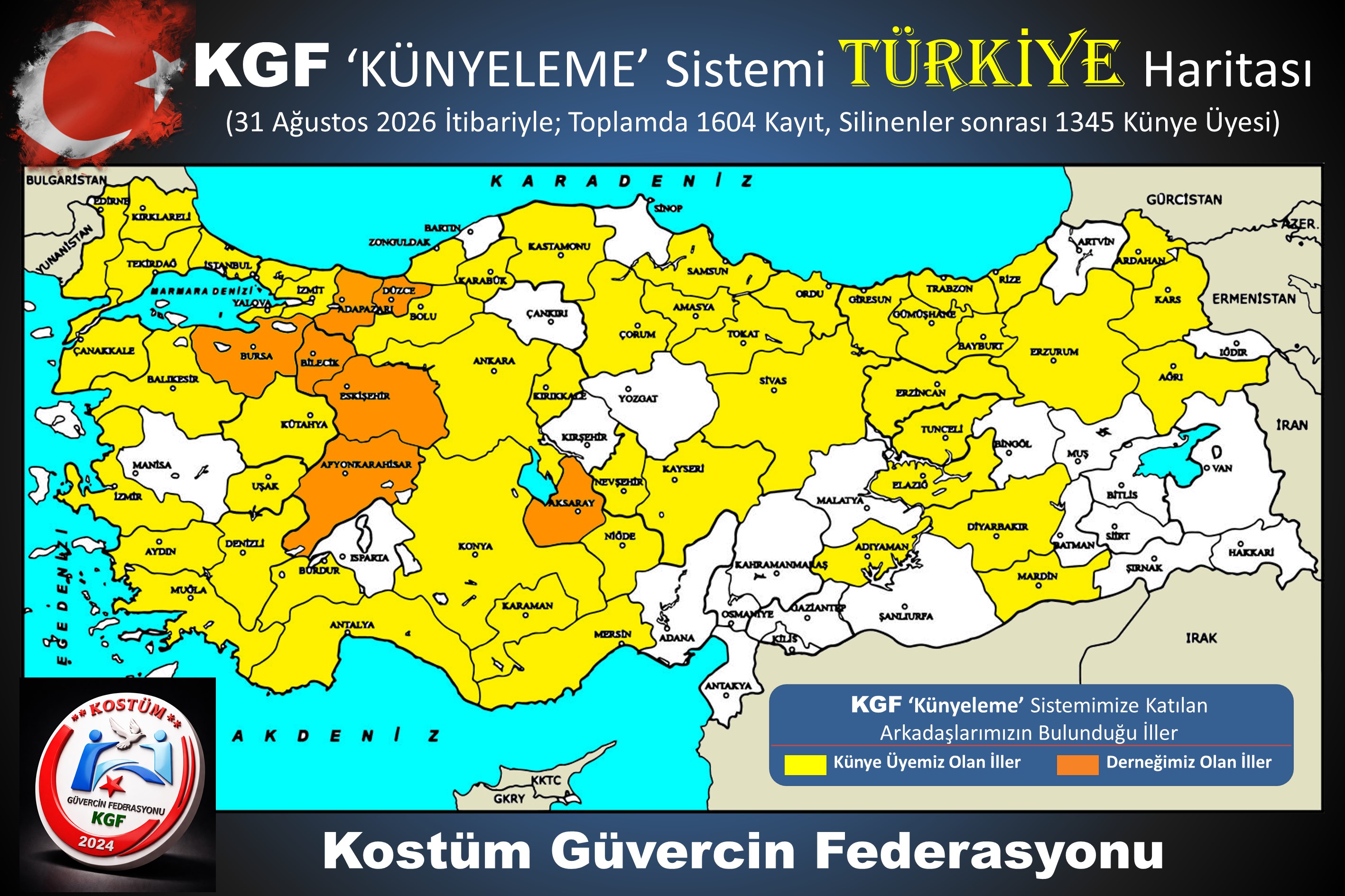 TÜRKİYE HARİTASI